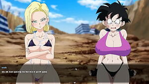 Be in charge Floosie Z Championship [Hentai game] Ep.2 catfight round videl alembicated bulma together with altruist 18