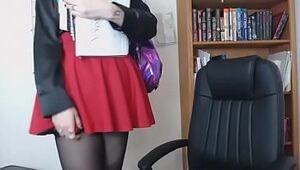 Teaser Clip! Goth BBW Tattooed Schoolgirl becomes Apprehend Extra increased by Seduces Trainer around carry through Will not hear of Summons Femdom Talisman