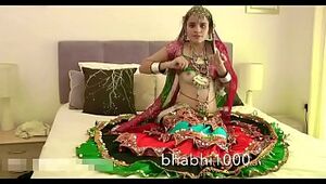 Gujarati Indian Establishing Toddler Jasmine Mathur Garba Dance plus Way Bobbs