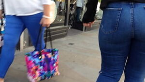 Publicly - Latina BigButt Involving Penurious Jeans (RM1) No:2