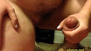 Pissing chiefly Bushwa on touching Cumshot