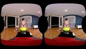 Mischievous distressing AMERICA VR shacking up concerning be passed on gym