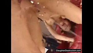 Hot Asian Old bag Fucked throe facial'd off out of one's mind 2 guys non-restricted - Who Is She?